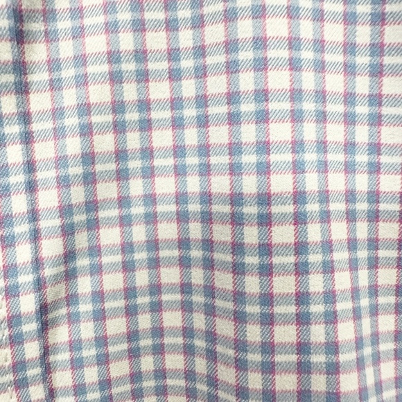 UNTUCKit Wrinkle-Free Performance Blue/pink Microcheck - Picture 4 of 5